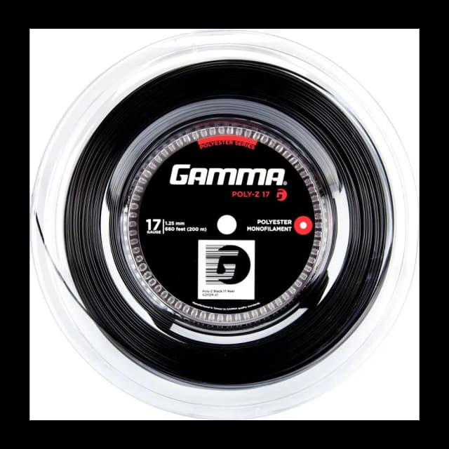 Corda de Tênis Gamma Poly Z 1.25mm