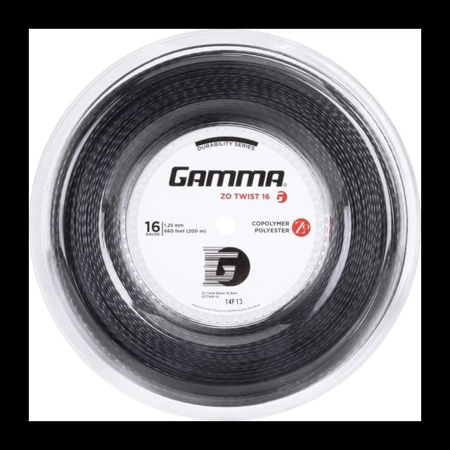 Corda de Tênis Gamma Zo Twist 1.25mm