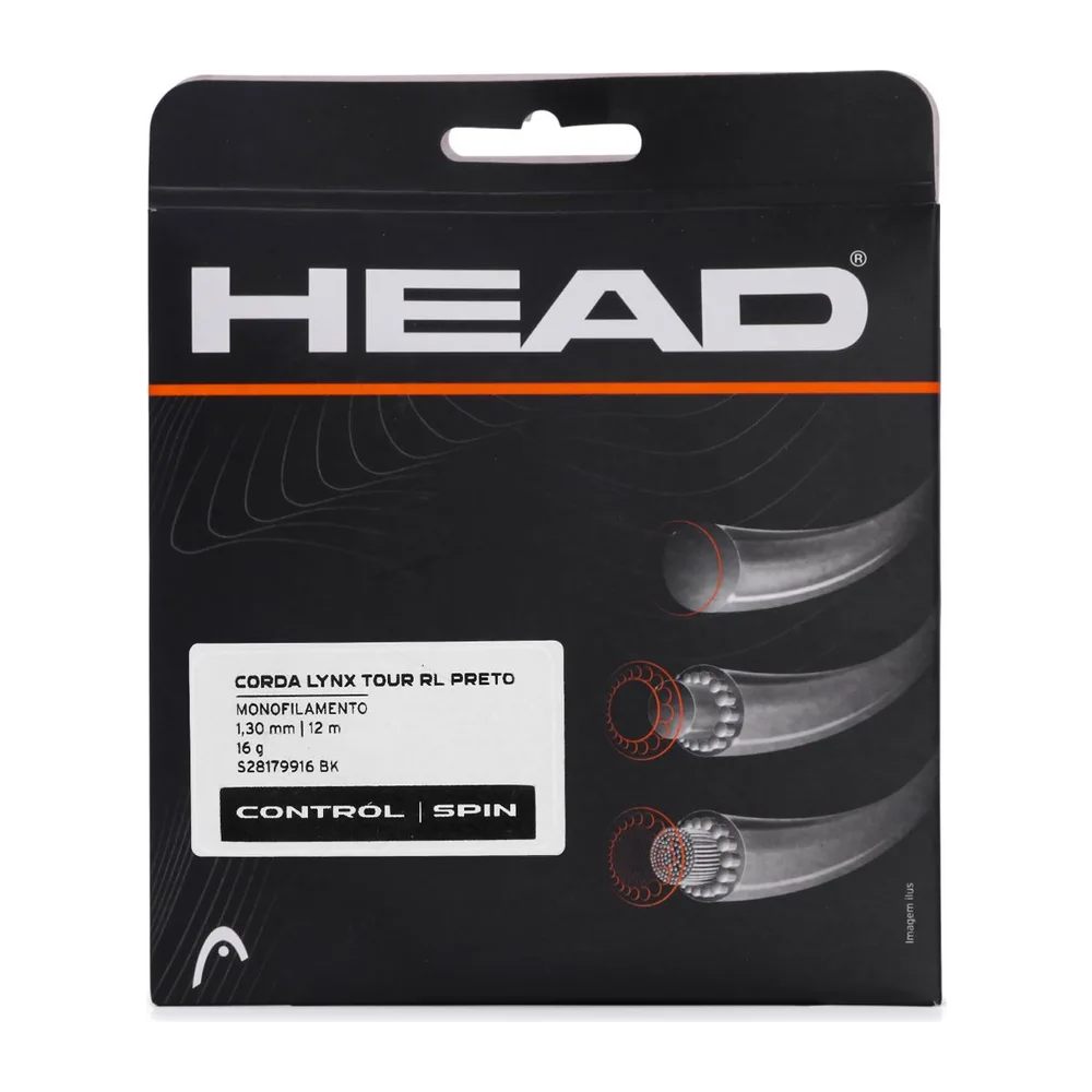 Corda de Tênis Head Lynx Tour 1.30mm