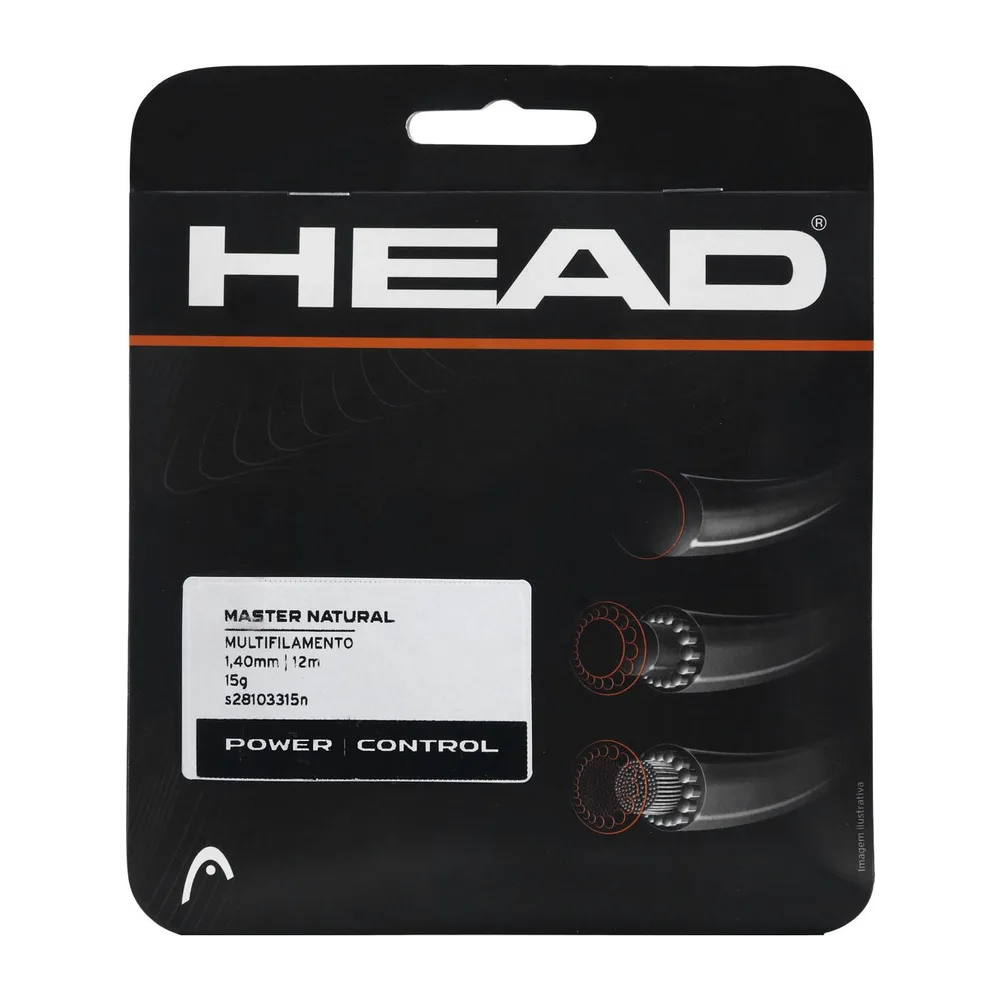 Corda de Tênis Head Master 1.40mm