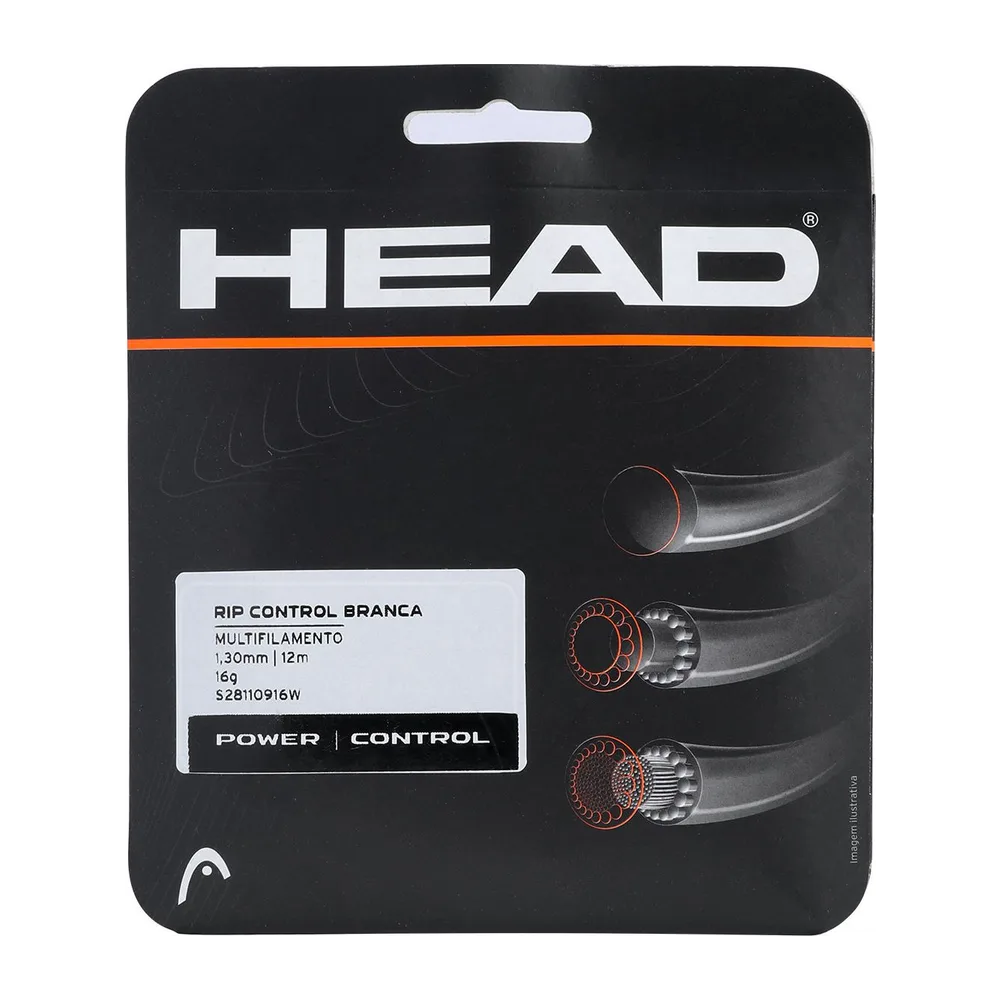 Corda de Tênis Head Rip Control 1.30mm