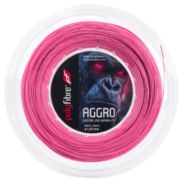 Corda de Tênis Polyfibre Aggro Pink 1.25mm