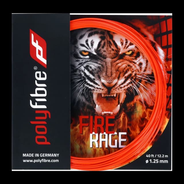 Corda de Tênis Polyfibre Fire Rage 1.25mm