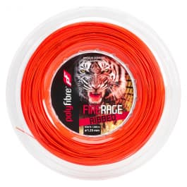 Corda de Tênis Polyfibre Firerage Ribbed 1.25mm