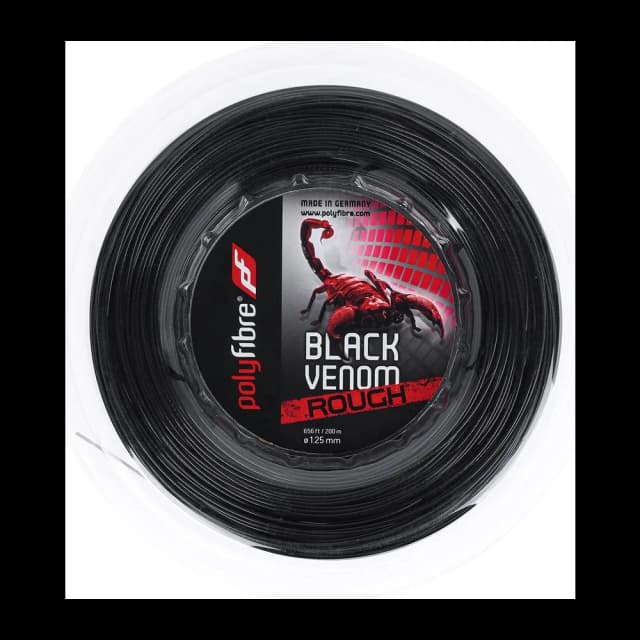 Corda de Tênis Polyfibre Venom Rough 1.25mm