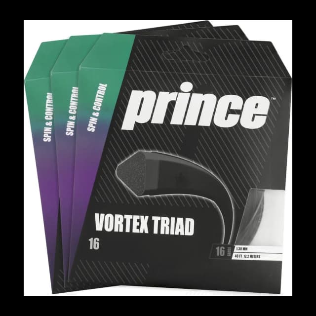 Corda de Tênis Prince Vortex Triad 1.30mm