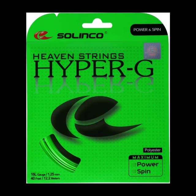 Corda de Tênis Solinco Hyper G 1.25mm