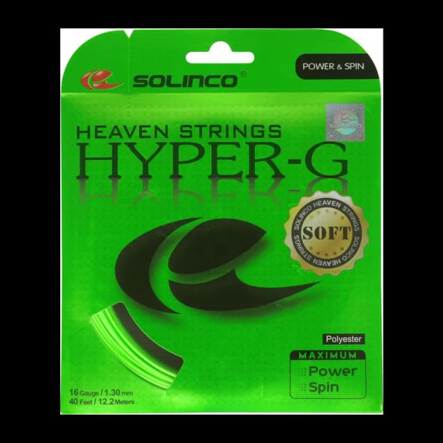 Corda de Tênis Solinco Hyper G Soft 1.30mm