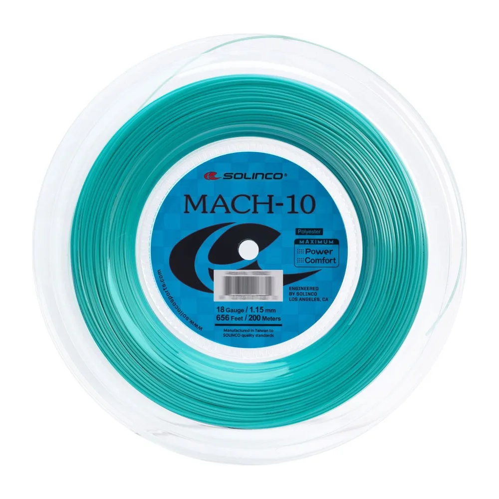 Corda de Tênis Solinco Mach 10 1.15mm