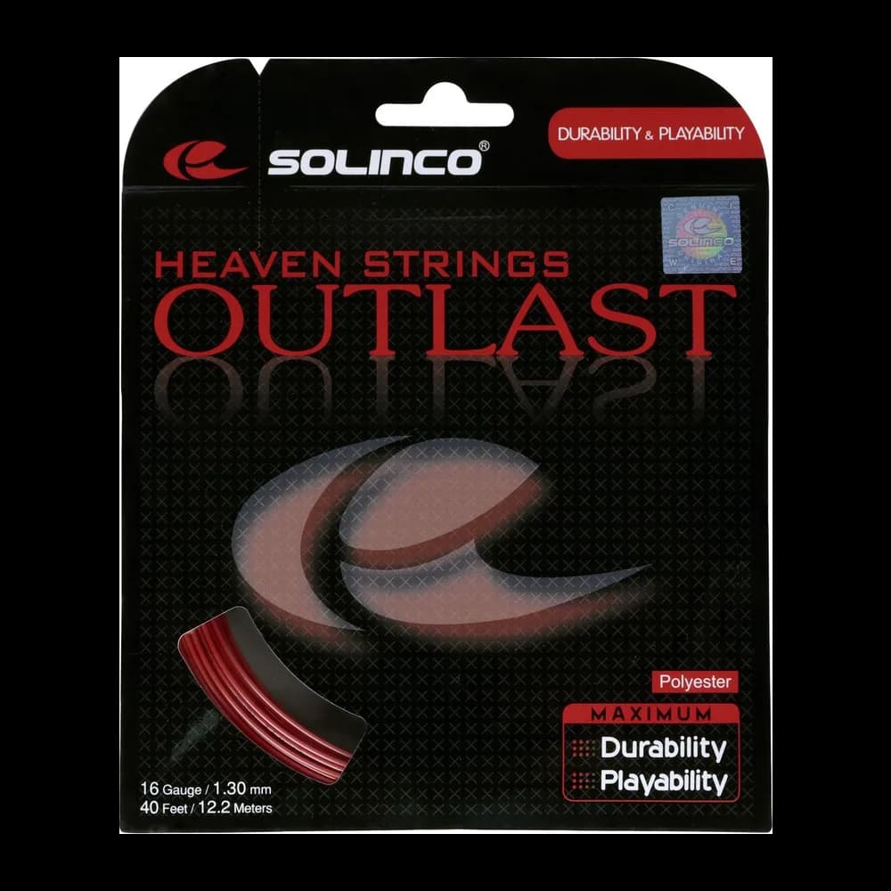 Corda de Tênis Solinco Outlast 1.30mm