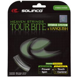 Corda de Tênis Solinco Tour Bite Hybrid16l X Vanquish 1.25mm
