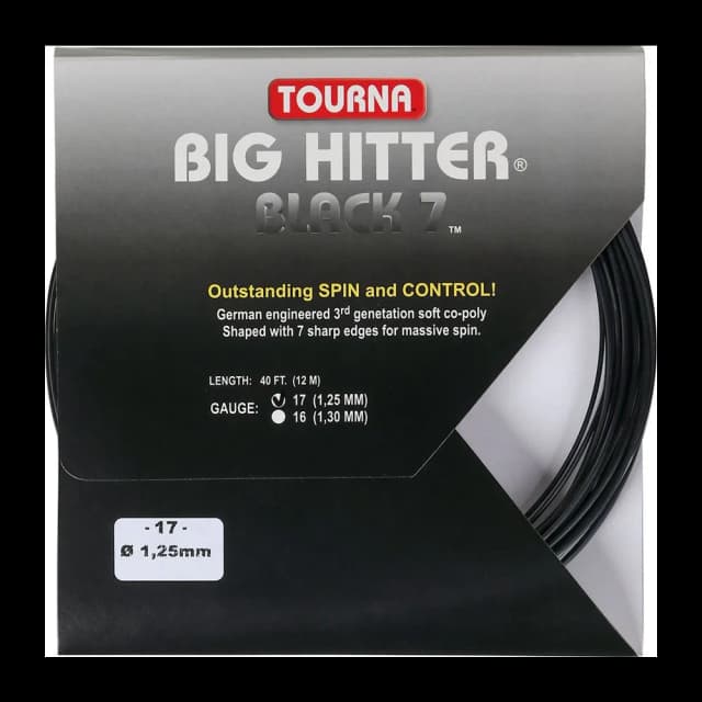 Corda de Tênis Tourna Big Hitter 7 1.25mm