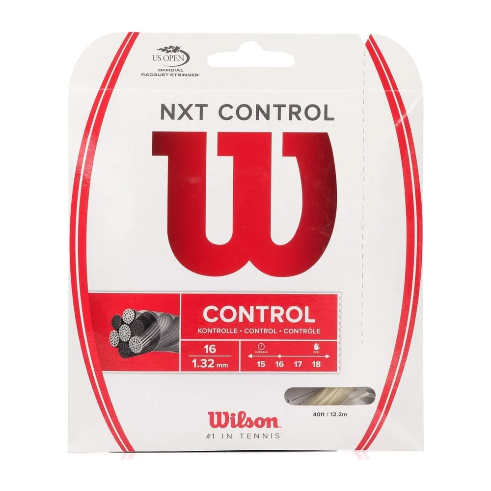 Corda de Tênis Wilson NXT Control 1.32mm