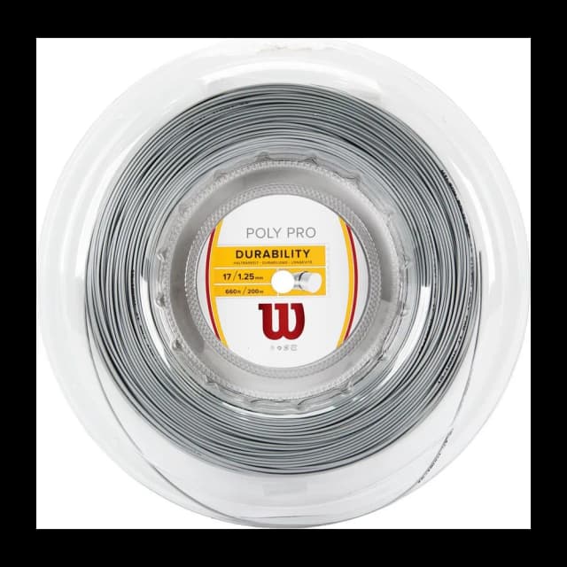 Corda de Tênis Wilson Poly Pro 1.25mm