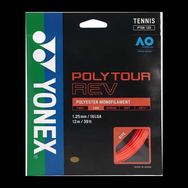 Corda de Tênis Yonex Polytour Rev 1.25mm