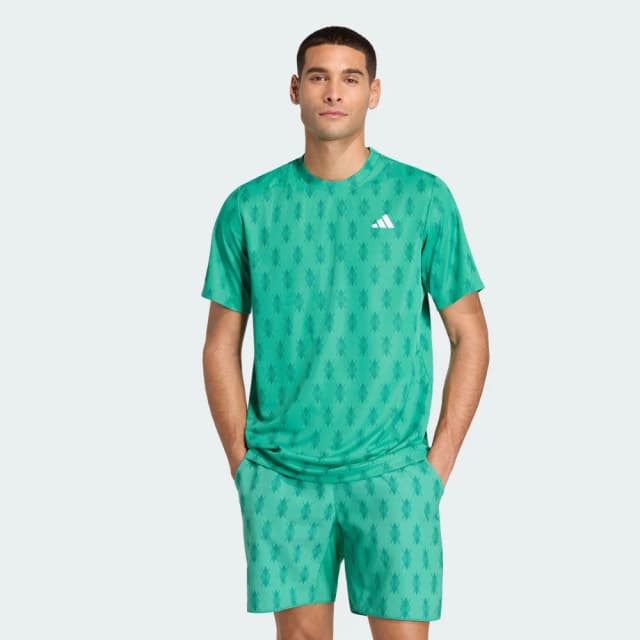 Camisa Adidas Estampada Climacool Club Masculino