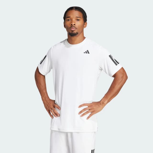 Camiseta Adidas Climacool 3 Listras Club Masculino