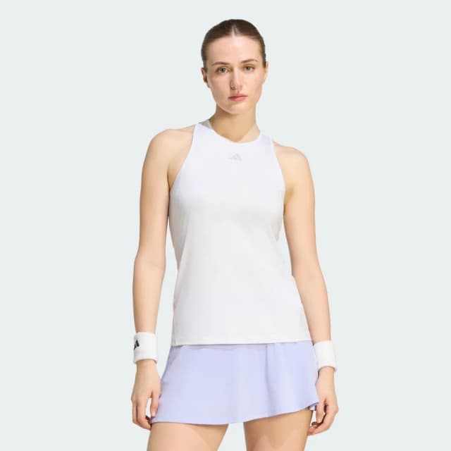 Regata Adidas Estampada Club Climacool Feminino
