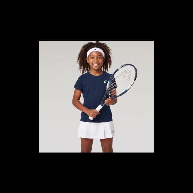 Camiseta Asics Emblema Racket Menina - Infantil