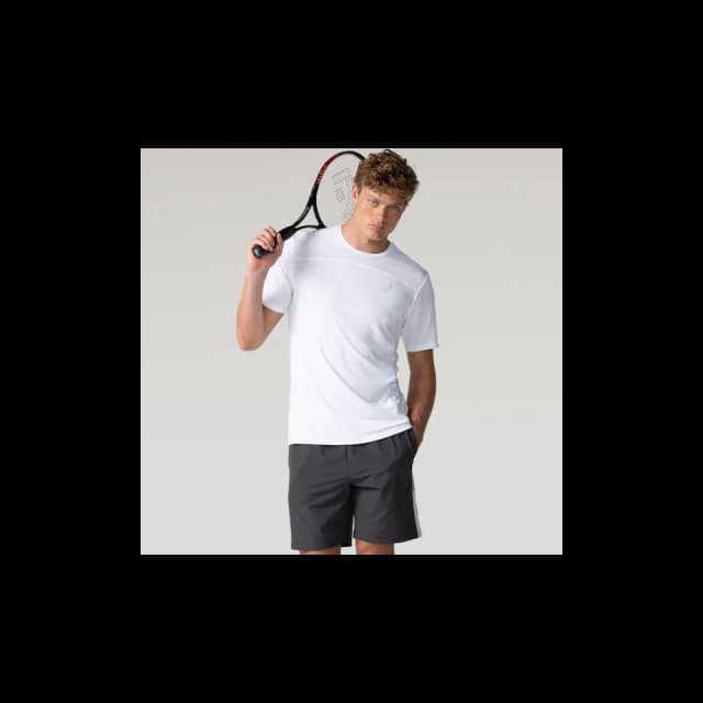 Camiseta ASICS Manga Curta Racket Recortada- Masculina