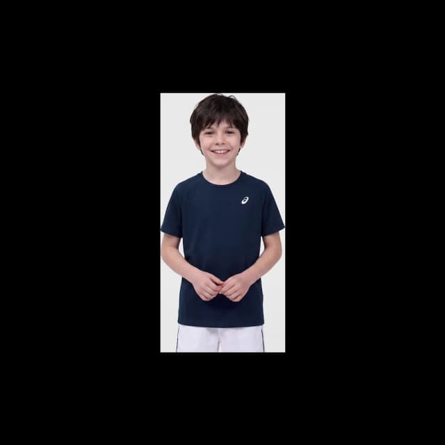Camiseta Tennis Asics Emblema Menino - Infantil